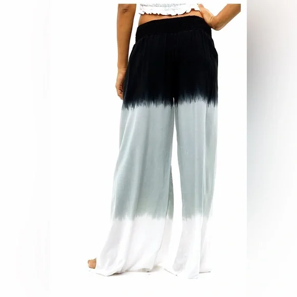 Venus Vintage Split Leg Tie Dye Pant Cover Up Size Med W14.5”-19” - Picture 3 of 5